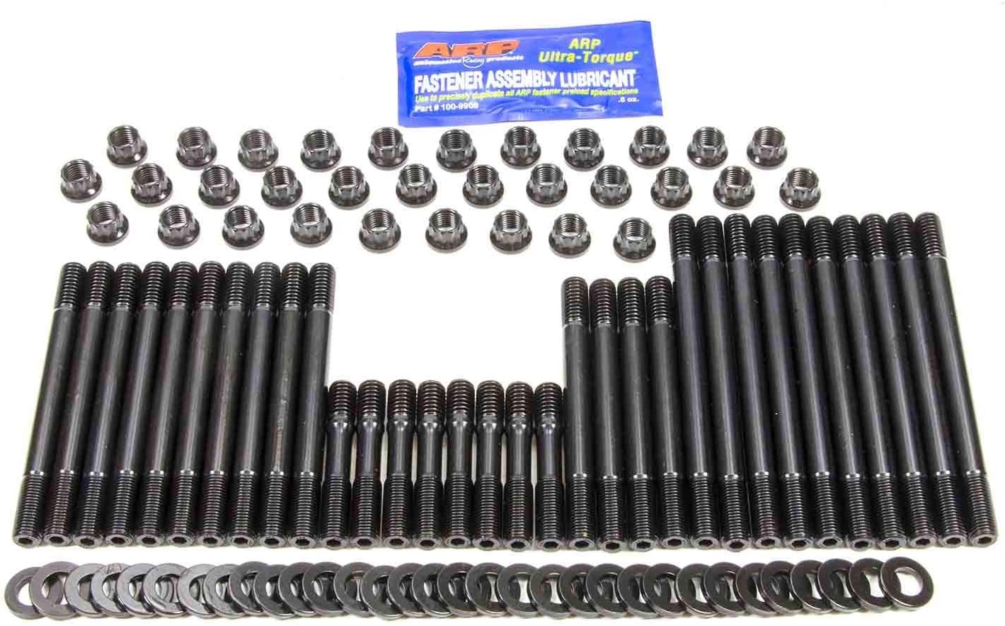 ARP 235-4702 Pro Series Black Oxide 12-Point Cylinder Head Stud Kit for Big Block Chevy