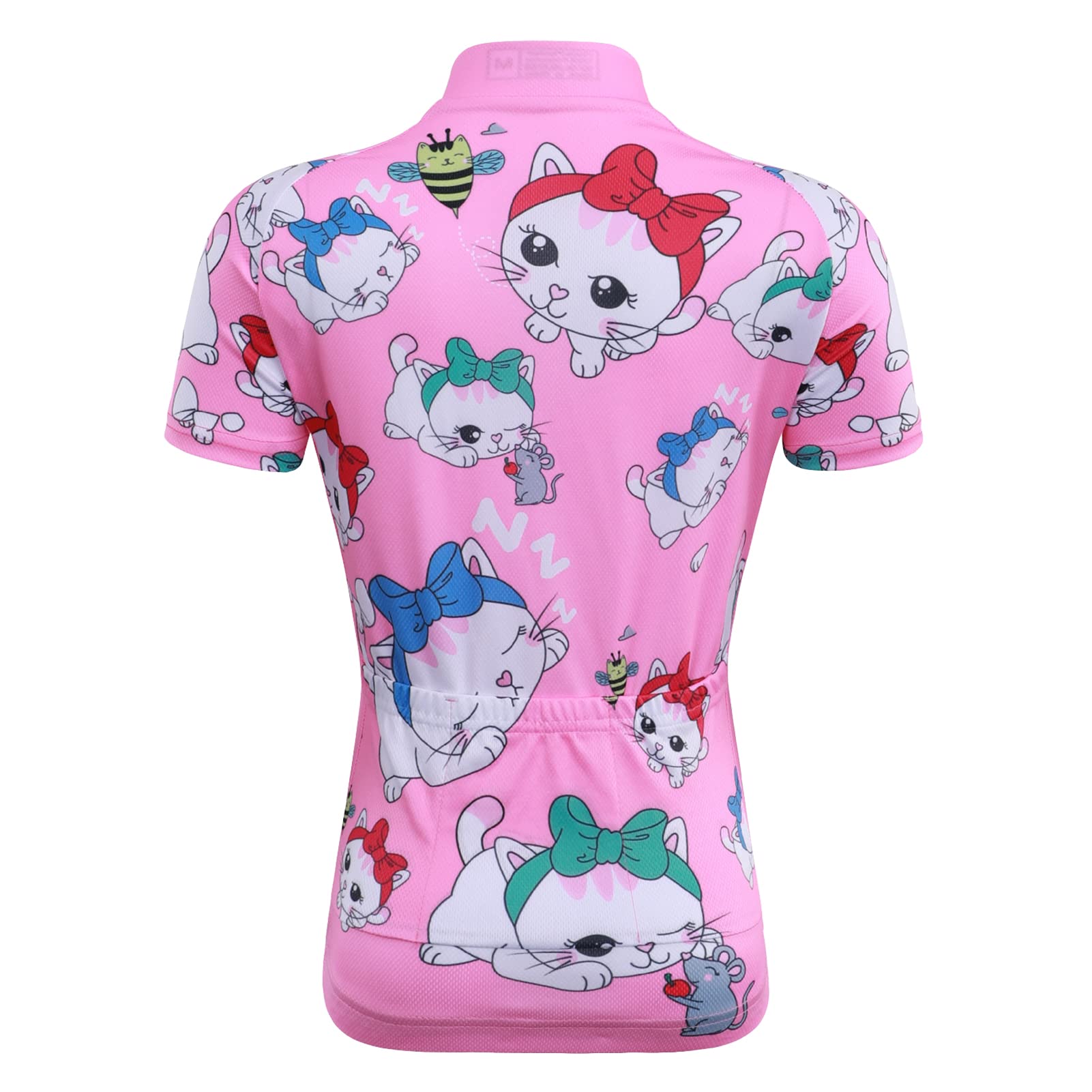 Kinder Jungen Radtrikot Set Mädchen Fahrrad Trikot Fahrradanzug Kurzarm Shirt&Radhose Radsport Anzug