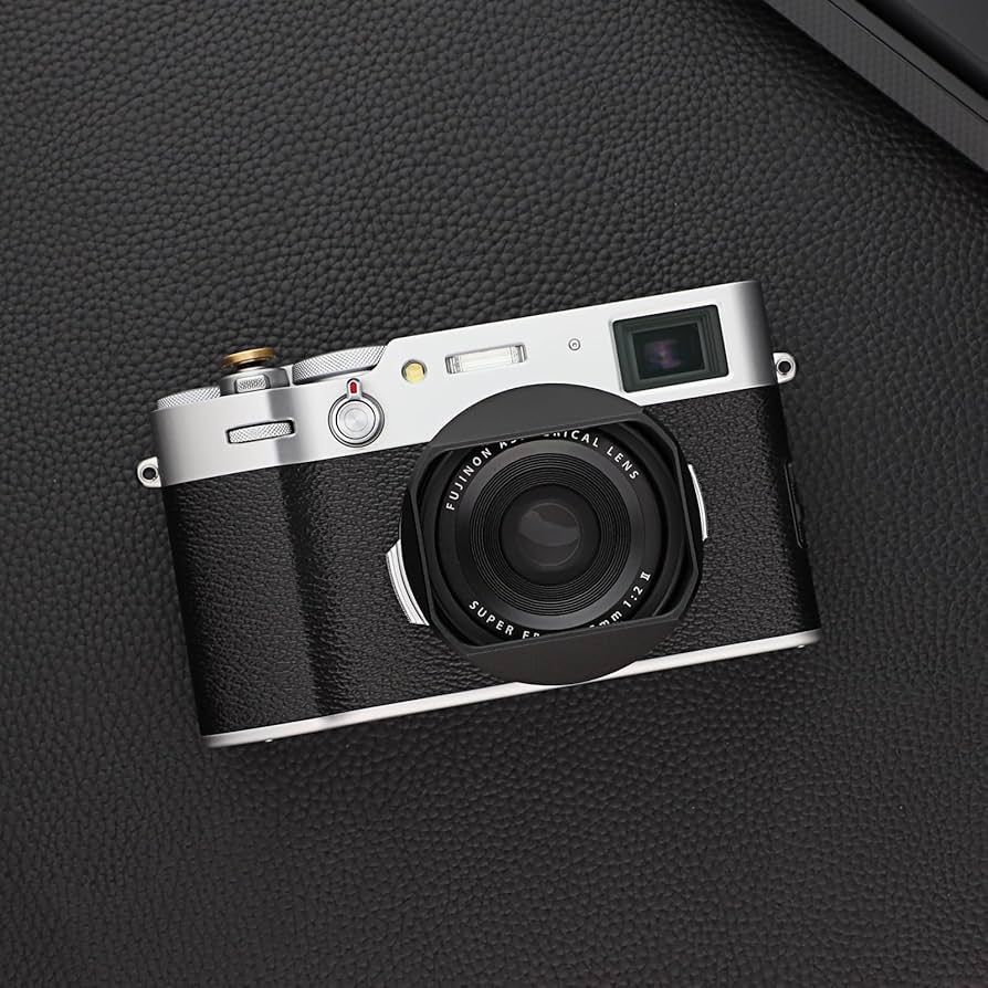 Amazon.com : Haoge Square Metal Lens Hood Shade for Fuji