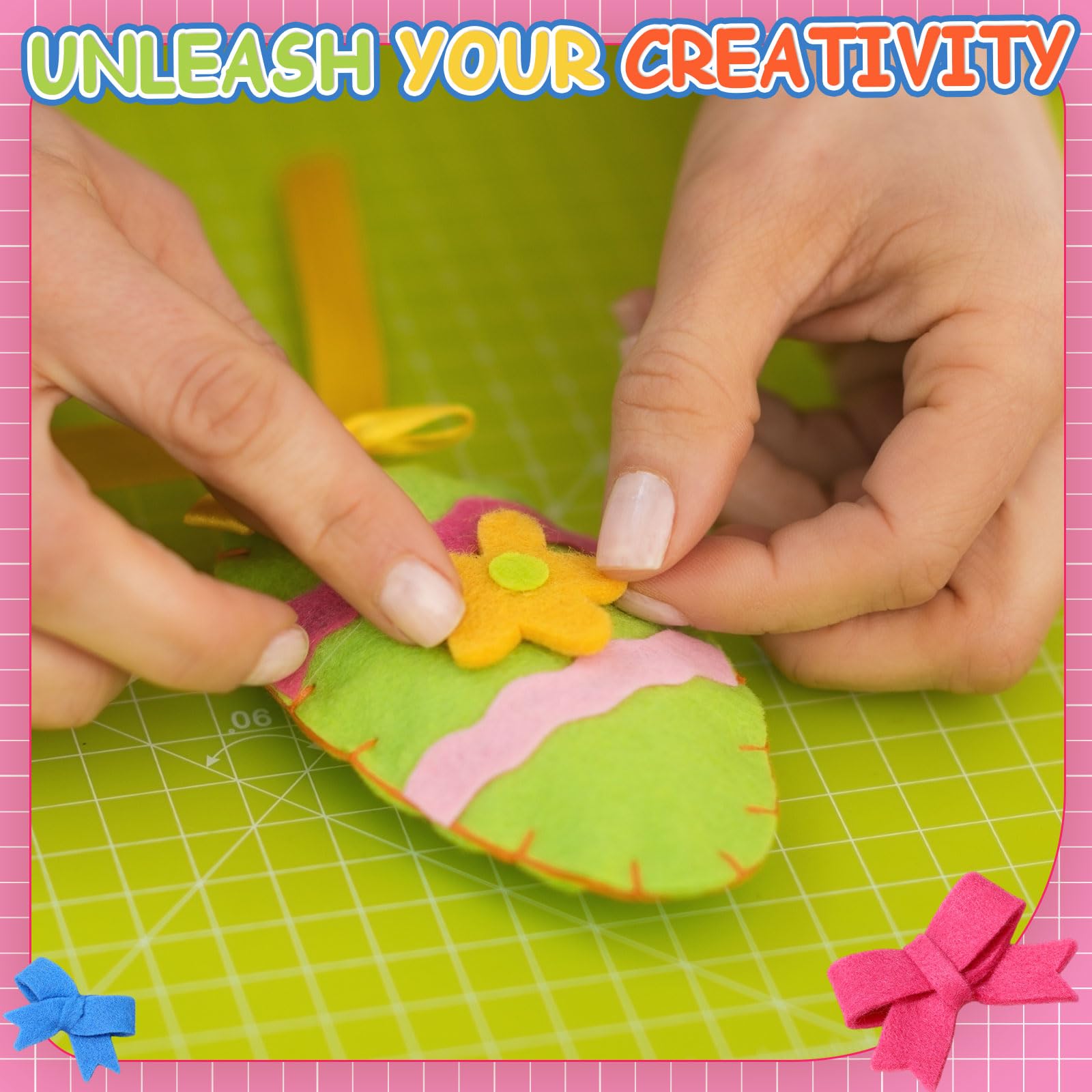 Peryiter 7 Rolls Felt Fabric 36" X 36"(1 Square Yard) 1.6mm Large Fabric Sheets Soft Craft Felt by The Yard for Sewing DIY Art Craft Project Decorations(Rainbow Series)