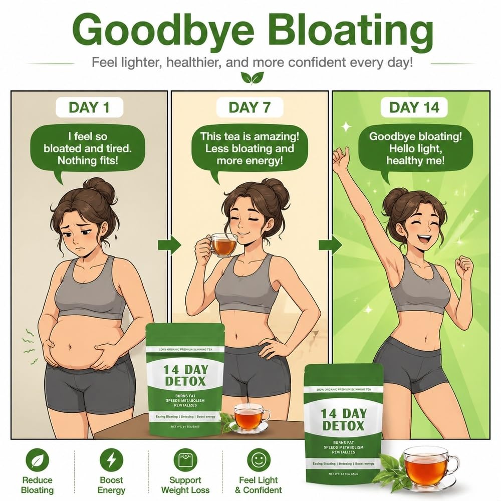 Organiczna, dzienna herbata dla kobiet Detox Tea Delikatny ziołowy napój
