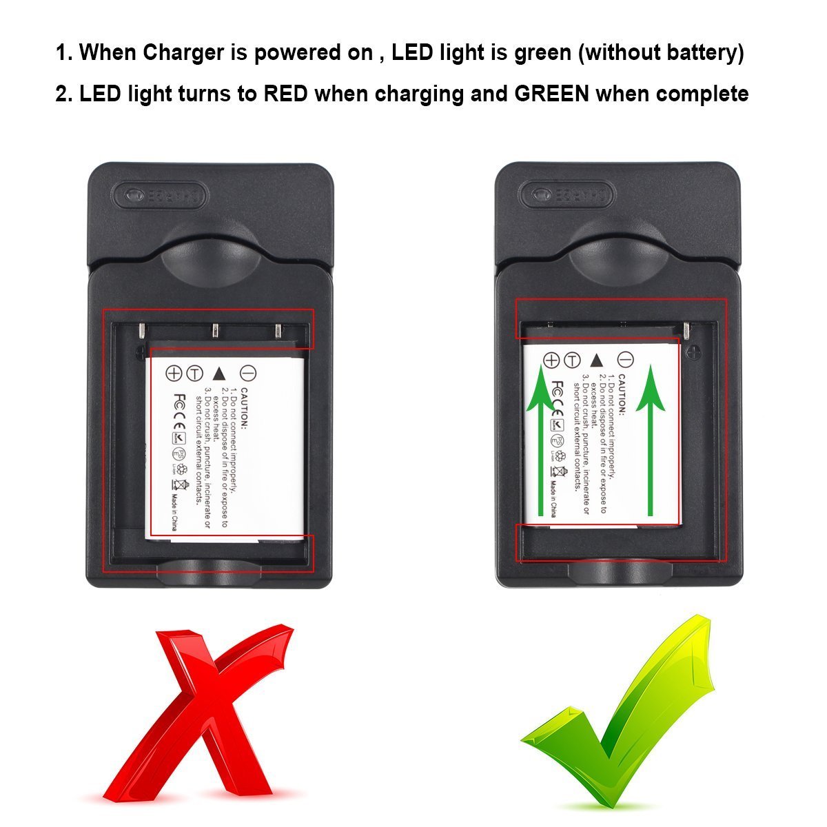 Batterie EN-EL19 + Chargeur USB Pour Nikon Coolpix S32 S100 S4200 S6500… Et Sony DSC-RX0 – 1300mAh