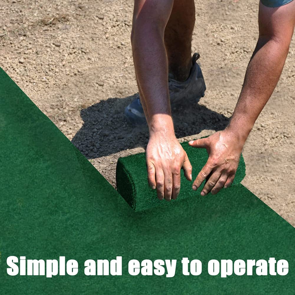 Buy Grass Seed Mat Roll Biodegradable Lawn Seed Mat Easy to Use Growing