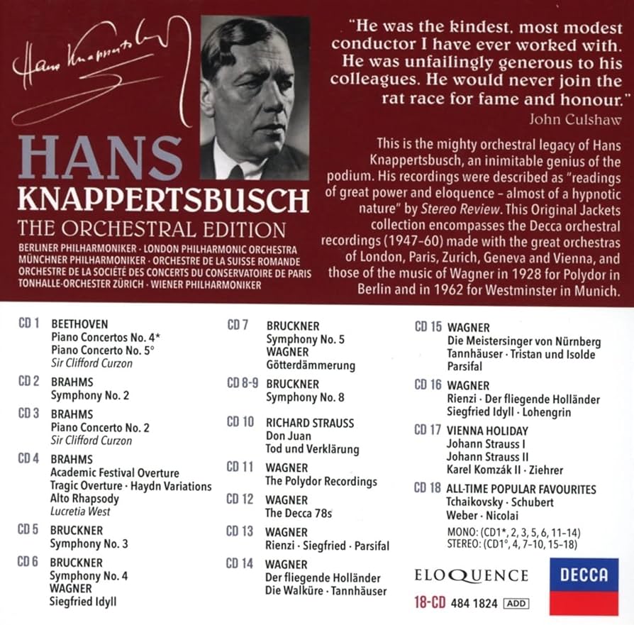 未開封　Hans Knappertsbusch The Collection 未開封 Hans Knappertsbusch The Collection - メルカリ