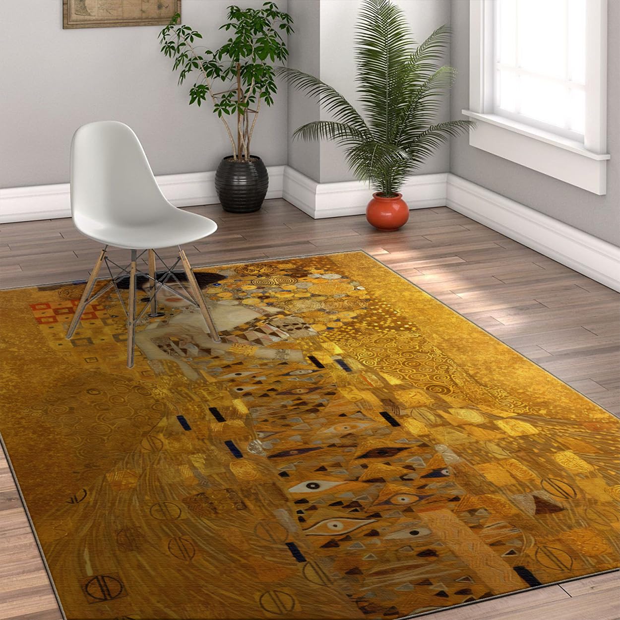 Tapis antidérapant 60x90 ambré brun pour sécuriser et décorer les sols lisses