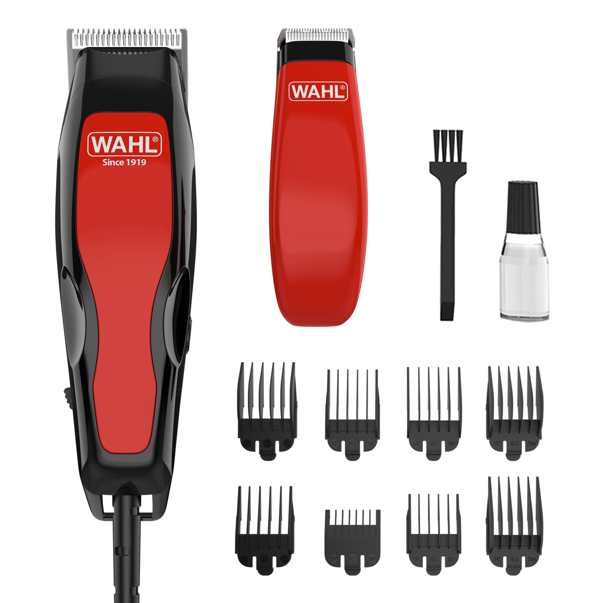 WAHL Home Pro 100 Combo Hair Clipper and Mini Beard Trimmer Set