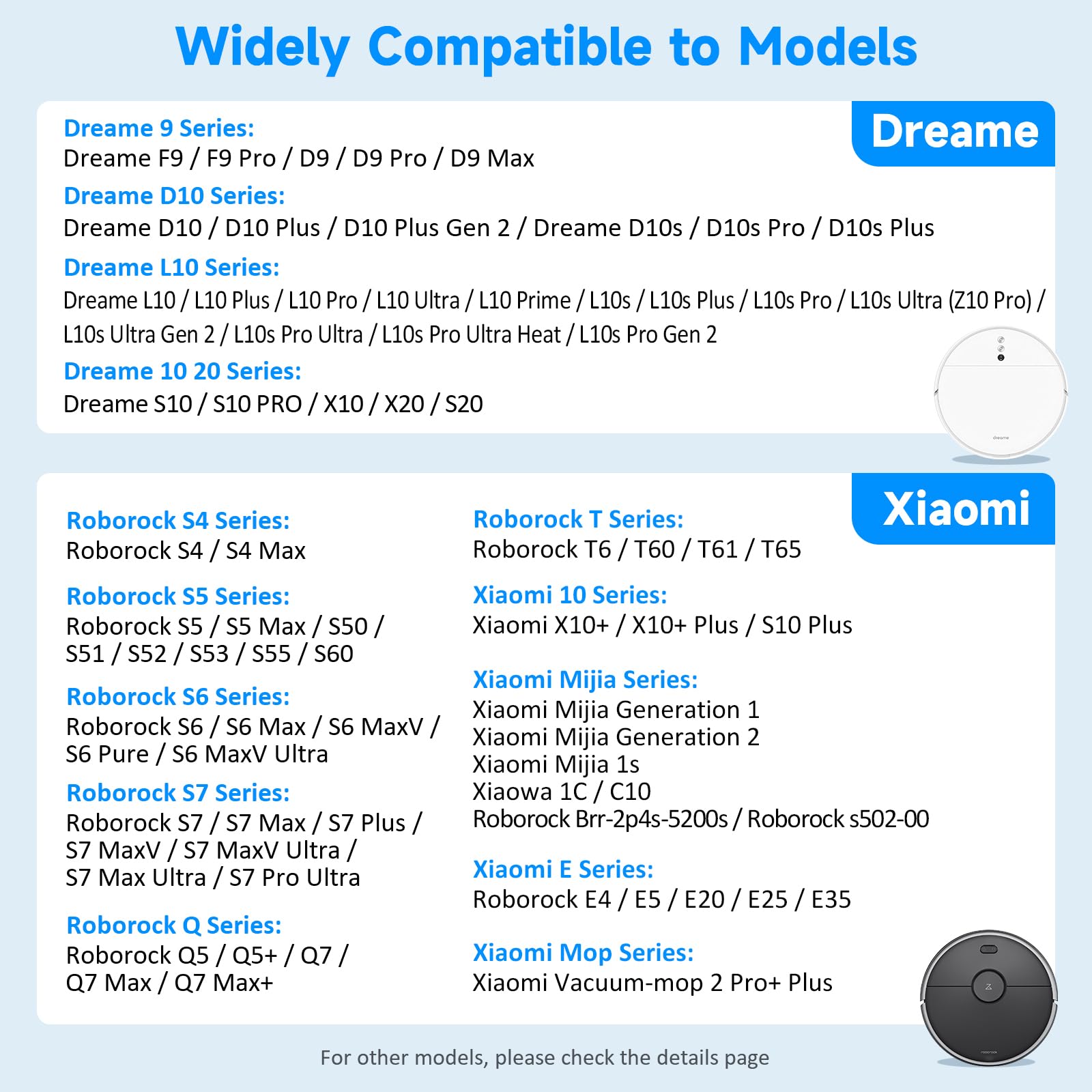 6700mAh Akku für Dreame L10s Ultra, L10, L10s, L10 Pro, D10, D10 Plus, Z10 Pro, D9, D9 Pro, D9 Max, F9, Dreame L10s Ultra Gen 2, L10s Ultra Gen 3, Xiaomi X10 X20 Max/Plus/Pro