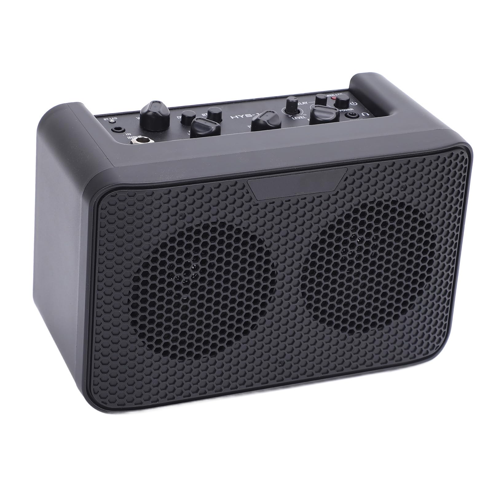 10W Mini Guitar AMP 10W Przenośny Wzmacniacz Gitarowy 10 W Mała Guitar Combo z Opóźnienie Efekty Gniazdo Słuchawkowe dla Domowej Praktyki Muzyków Podróżniczych Muzyków