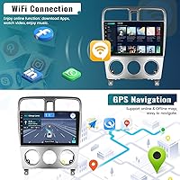 Vista 5 de UNITOPSCI 2G+64G para Subaru Forester 2004 2005 2006 2007 2008 Android Radio de coche inalámbrica Apple CarPlay Android Auto 9 "pantalla táctil HiFi
