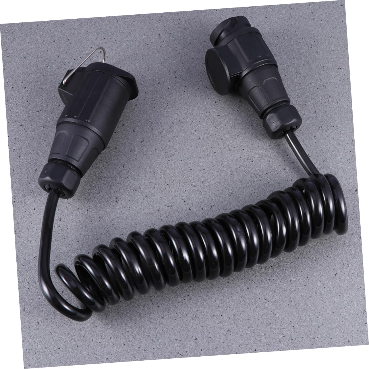 Cable De Remolque Cable En Espiral Enchufe Eléctrico del Remolque Enchufe De Remolque Casa Rodante Hélice
