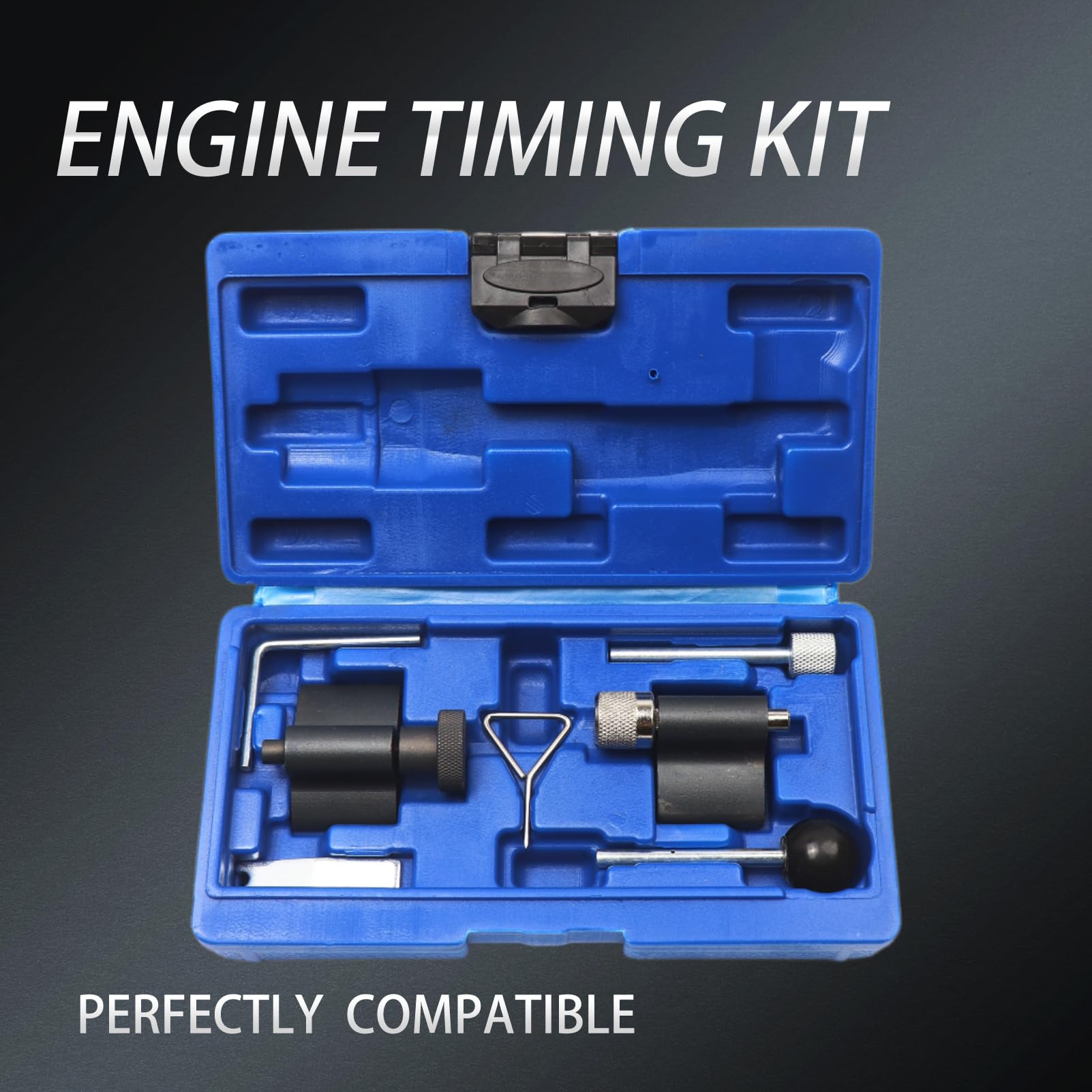 Strumenti di messa in fase del motore, set di messa in fase, messa in fase per Vag 1,4 l, 1,6 l, 1,9 l, 2,0 l, Sdi, Tdi, diesel, strumento di bloccaggio, strumenti per alberi a camme