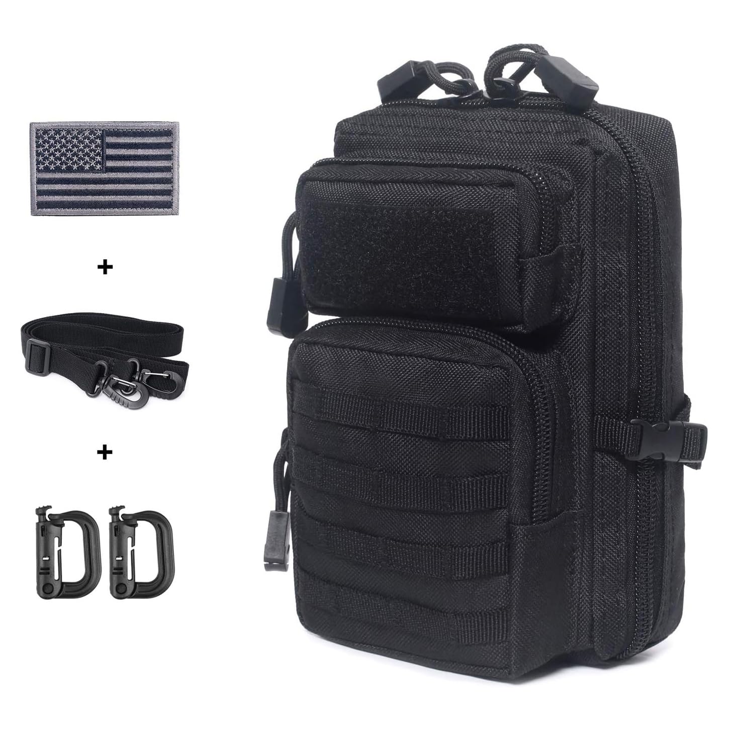 Tactical Molle Pouch Compact EDC Tool Pouch Bag Mini Utility Pouch