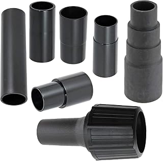 Complete Dust Extractor Adaptor Sander Power Tool Port Adapters Compatible with Makita (Pack of 7, 26 30 32 35 38 mm)