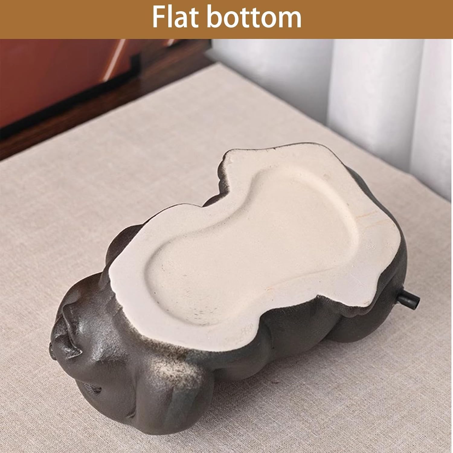 Spitters for Small Ponds with Water Pump and Hose, Animal Pond Spitters,Outdoor Water Feature Statue Pot Decoration,Tank Automatic Circulation Landscaping(Black)