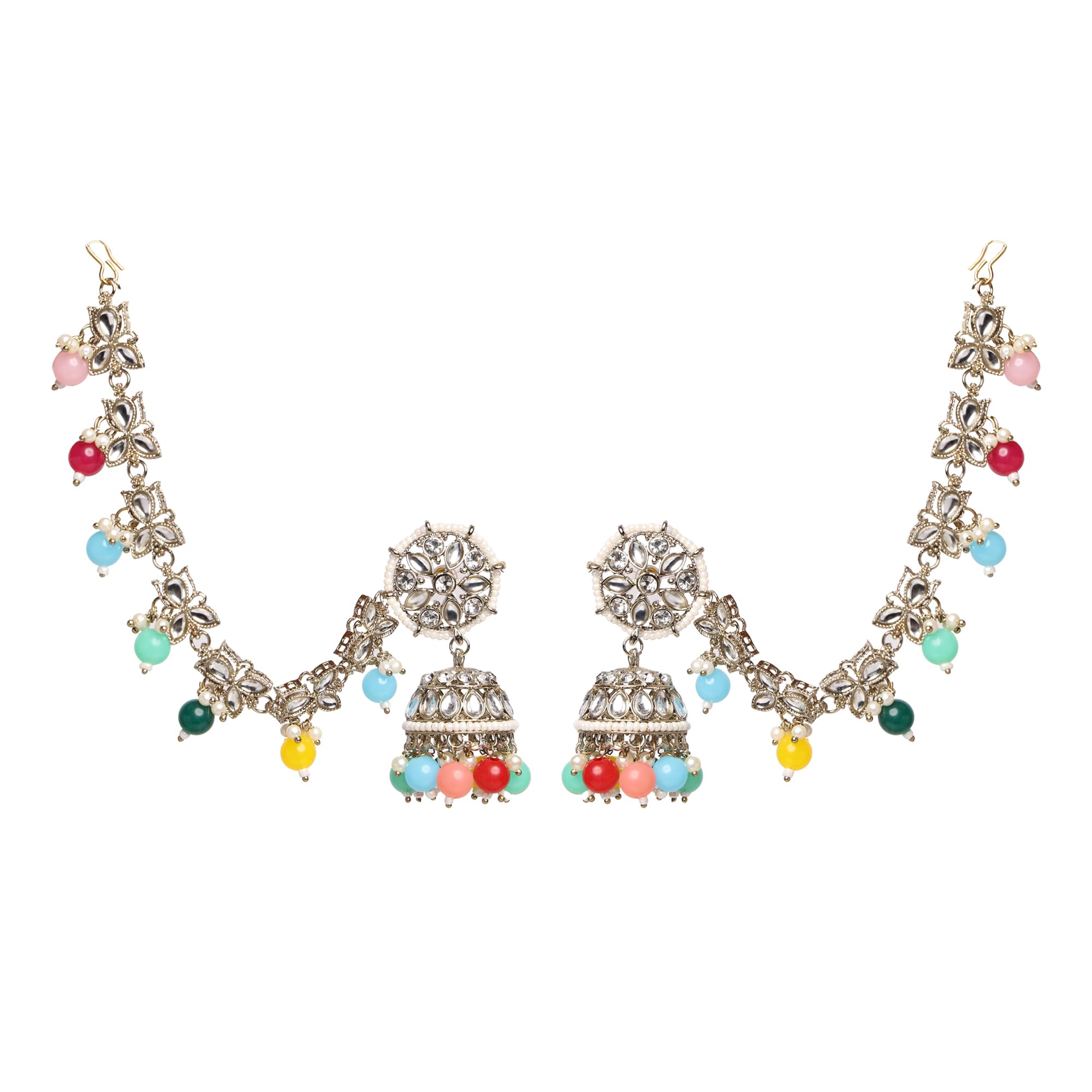 See full amazon price history chart for Navkar Art & Creation Traditional Earrings for Women Bahubali Earring with Chain Jhumka Earrings for Women Earrings Jewellery For Girls And Women Navkar Art & Creation Traditional Earrings for Women Bahubali Earring with Chain Jhumka Earrings for Women Earrings Jewellery For Girls And Women (B0CY2R28KQ) Amazon Price History, Amazon Price Tracker