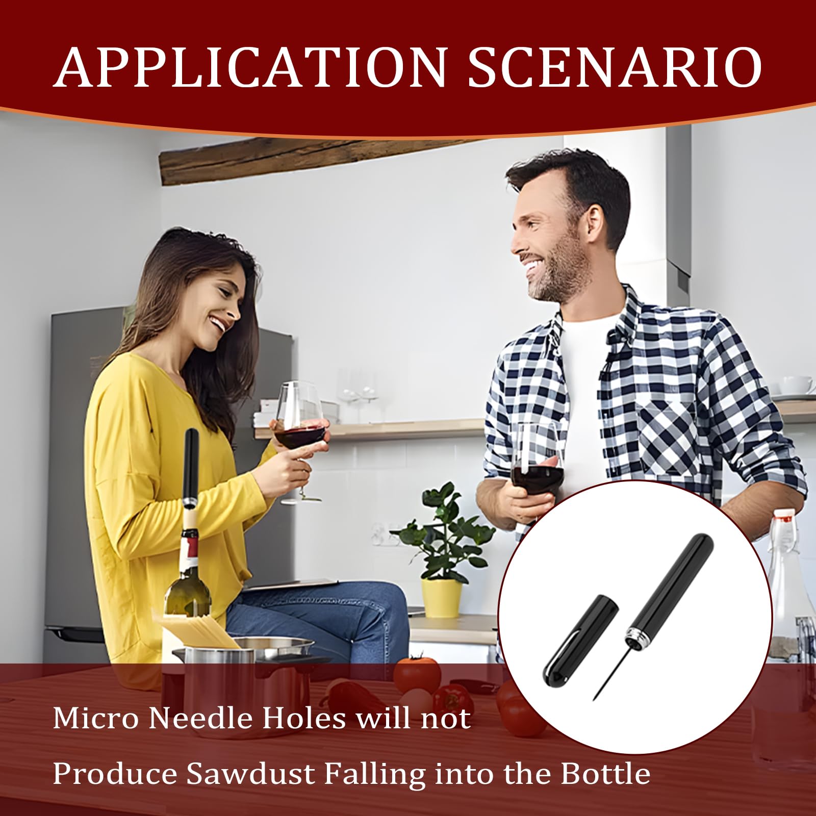 Cavatappi Vino Apribottiglie, stappa bottiglie cavatappi professionale Portatile Apribottiglie per vino apri bottiglia Cavatappi Vino a Pompa di Pressione Regalo per Gli Amanti Del Vino