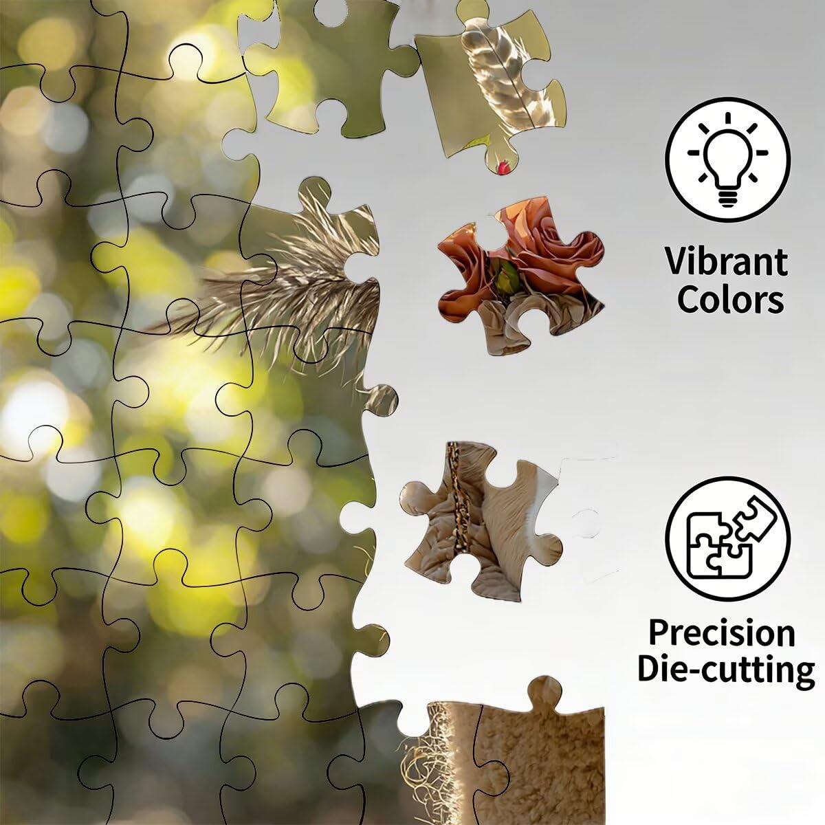 1500 puzzli dla dorosłych, puzzle ze zwierzętami dla dorosłych 1500, alpaka, gra edukacyjna, wymagające gry logiczne dla całej drewnianej puzzli, dekoracja domu, prezenty dla kobiet, 1473
