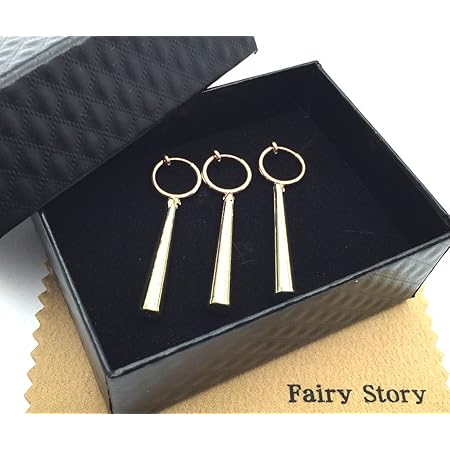 Amazon Fairy Story ワンピース One Piece ロロノア ゾロ モチーフ コスプレ ピアスみたいに見えるイヤリング クロス 箱あり アニメ 萌えグッズ 通販
