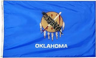 Annin Flagmakers Oklahoma State Flag USA-Made to Official State Design Specifications, 3 x 5 Feet (Model 144360)