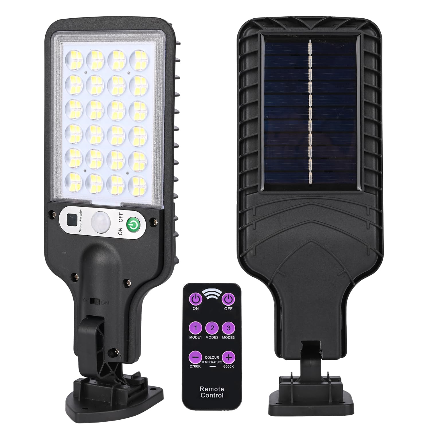 GIGAWATTS GW-608 Solar Street Light with 1200mAh Battery Li-ion 5.5V Panel & Remote 96SMD 3 Modes IP44 Rated BIS Approved Security Motion Sensor Outdoor Lamp for Lawn Pathway (1Pc, White) (B0CTQJNRMP) Amazon Price History, Amazon Price Tracker