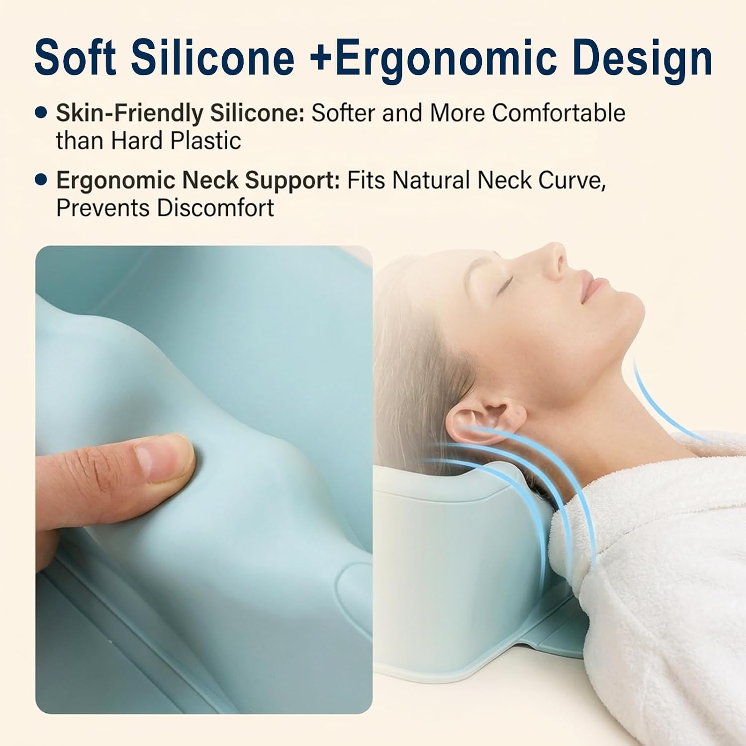 Portable Hair Washing Station,Silicone Shampoo Bowl with Scalp Massager and Towel,Hair Washing Basin with Neck Support for Adults and Elderly Pregnant