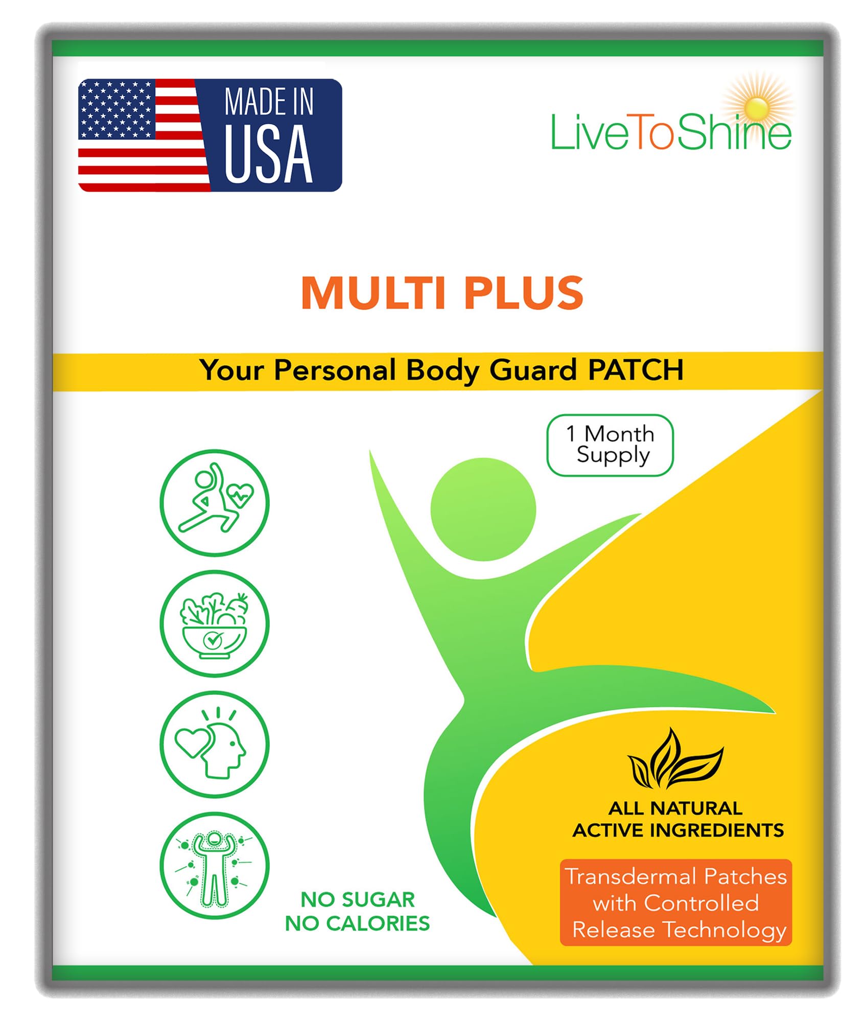 Live To Shine Multi Plus Patch