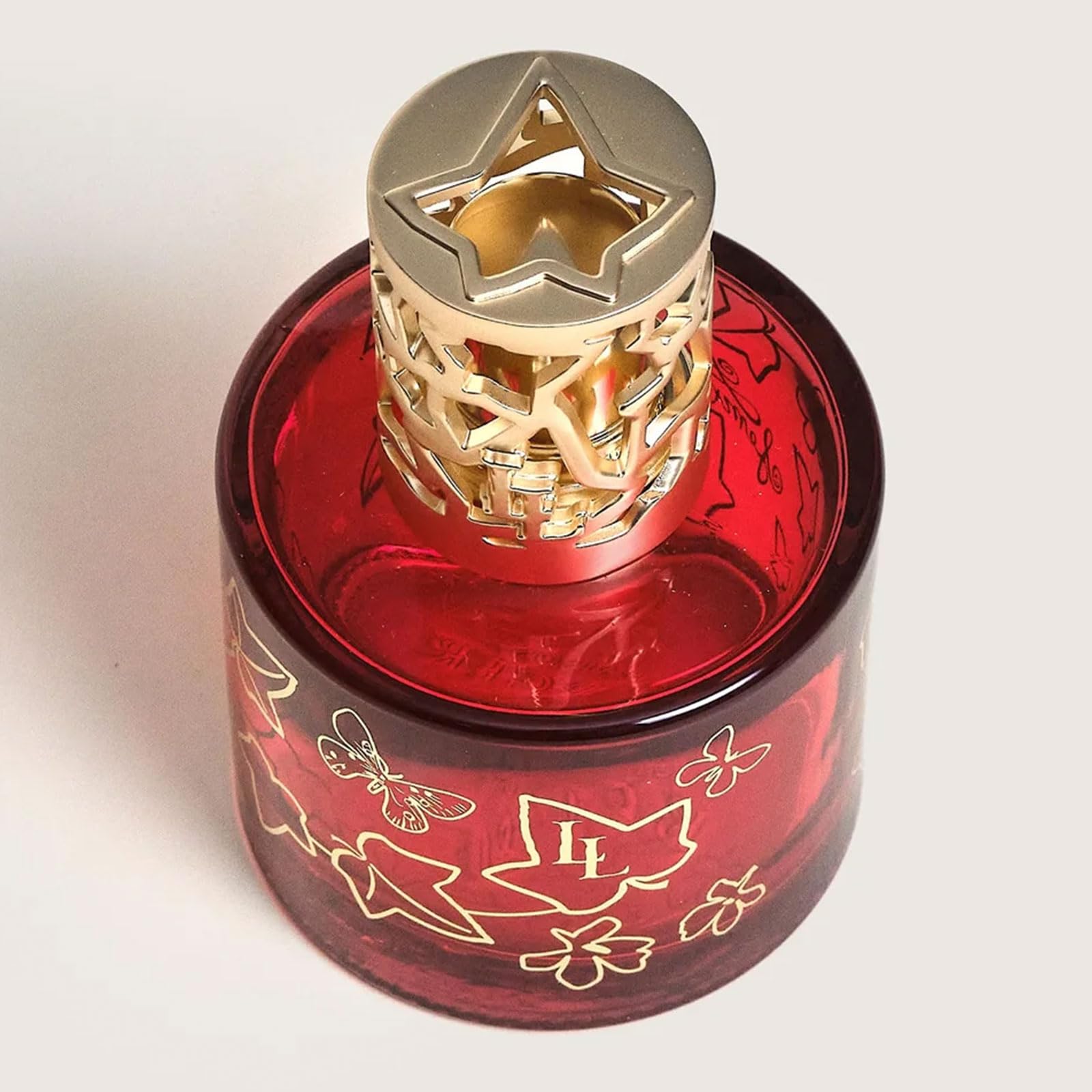 MAISON BERGER - Coffret Lampe Berger Pure Lolita Lempicka avec Recharge Parfum 250ml, Prête à l'emploi - Parfume et Purifie - Diffusion Fine, Homogène et Longue Durée (Rouge - Lolita Lempicka Sweet)