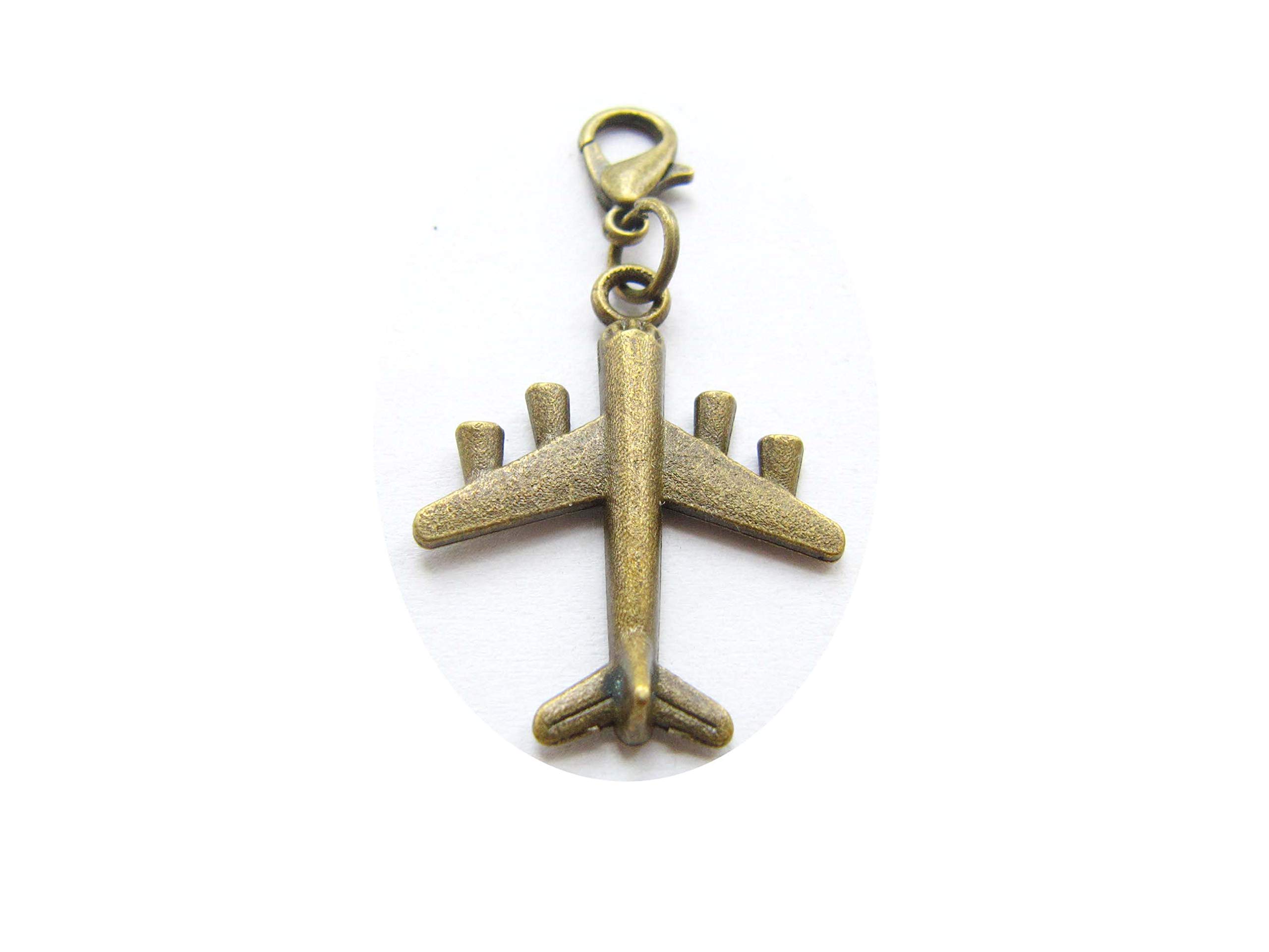 【みページ】飛行機チャーム Amazon.co.jp: 飛行機用ジッパー引き手 飛行機用ジッパーチャーム