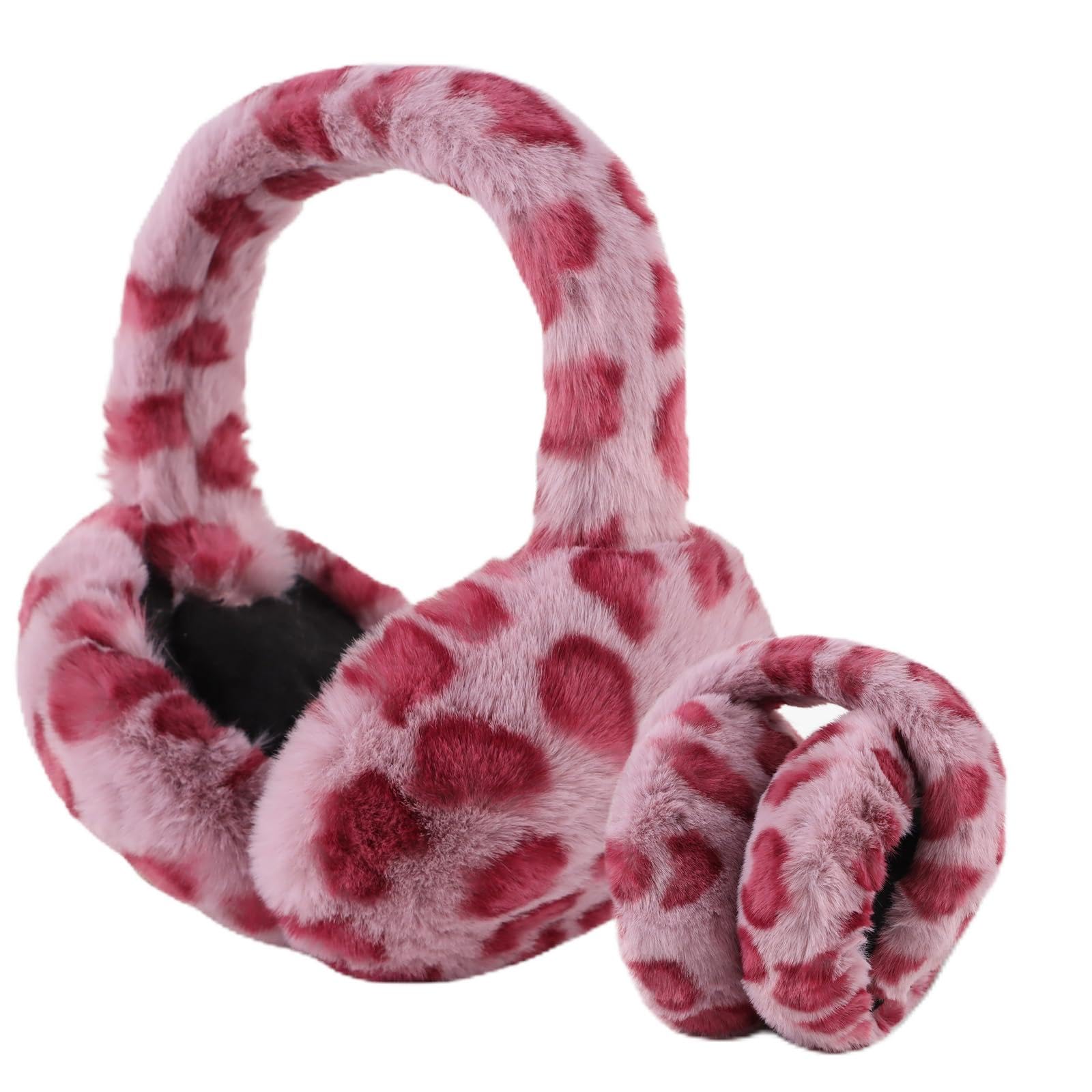 Women Winter Unisex Ear Muffs Faux Fur Warm Earmuffs Lady Girls Plush Ear Warmers Outdoor Ear Covers Headband-image-47