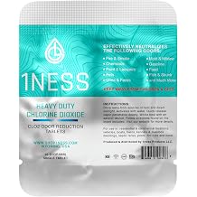 1ness Extra Strength Aqua Tablet | Premium Odor Neutralizing CDS ClO2 | 20g Tablet | for Home & Commercial Use Pack of 1