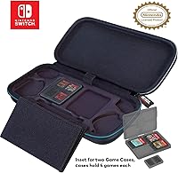 Vista 5 de Game Traveler Metroid - Funda de transporte para Switch OLED, Switch y Switch Lite, funda de viaje portátil rígida, soporte de visión ajustable