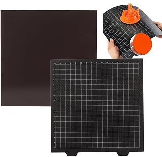 3D Printer Accessories Spring Steel Build Plate, for Voron 2.4 R2 3D Printer, 355x355mm Double Sided PEI Bed Plate with Magnetic Base, 355x355mm, 190°C Heat Resistance