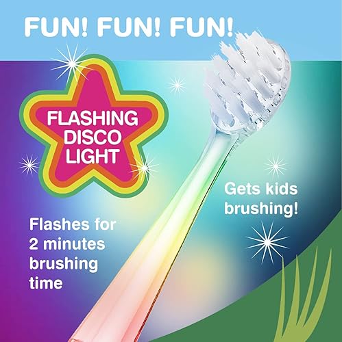 Miniatura 6 de brush-baby WildOnes - Cepillo de dientes eléctrico recargable para niños, 1 mango, 3 cabezales de cepillo, cable de carga USB, para edades de 0 a 10