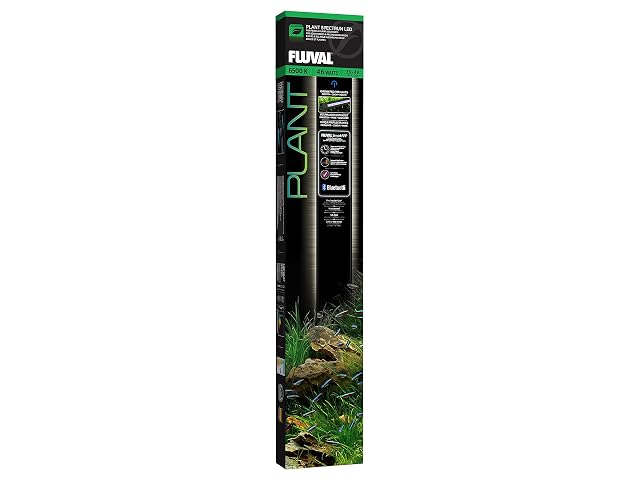 Fluval Pantalla de Iluminacion para acuarios Plant Spectrum LED Bluetooth 46W, 91-122 cm