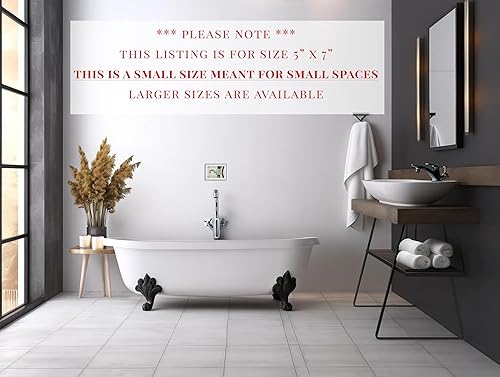 Miniatura 3 de LISA RUSSO FINE ART - Juego de 3 pinturas artísticas para pared de baño en blanco y negro de 5 x 7 pulgadas, impresiones pequeñas sin marco, jabón