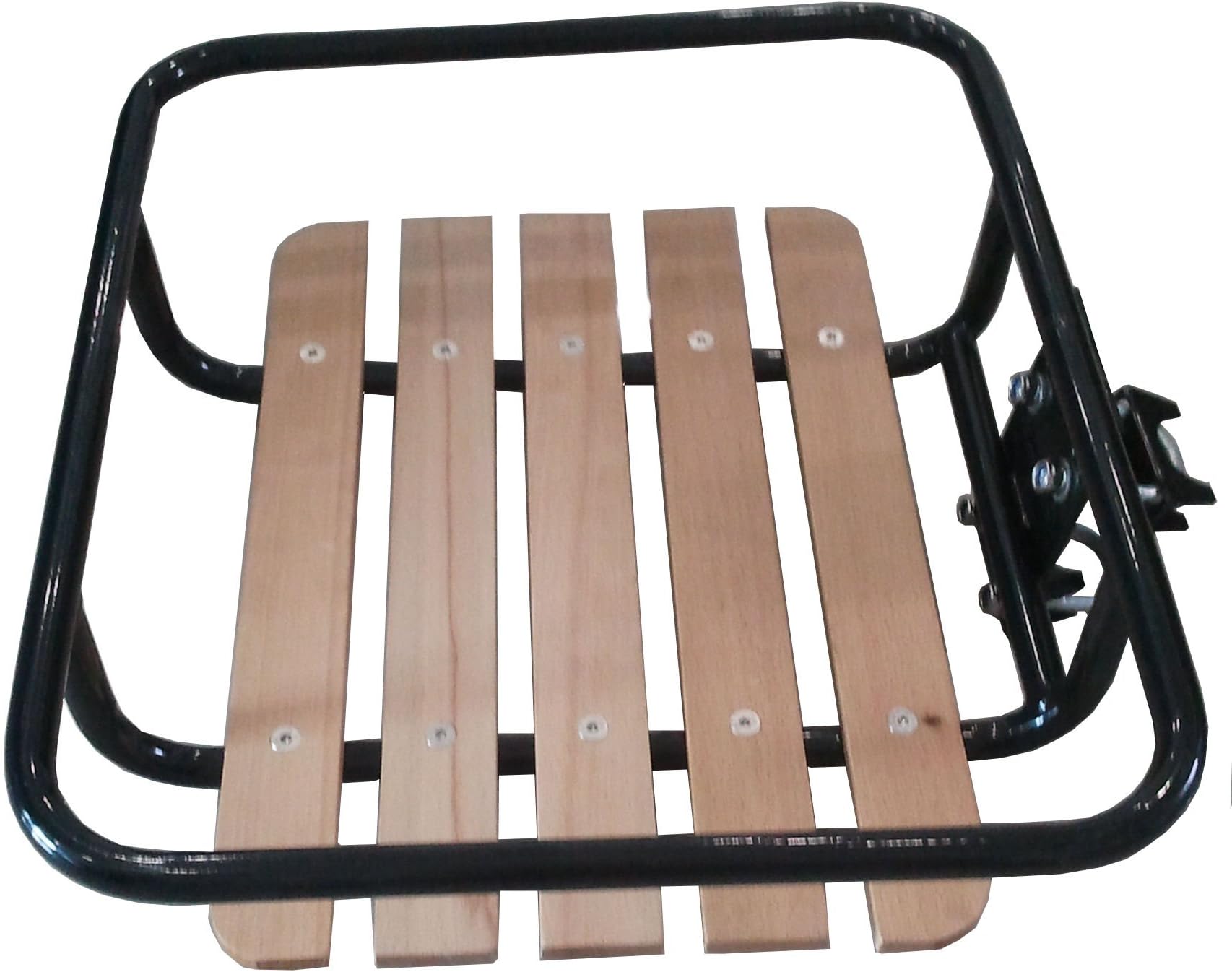 Lastpak Front VR Bicycle Pannier Rack Wood Black