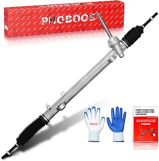 PHOBOOS Manual Steering Rack and Pinion Fit for Hyundai Santa Fe (XL)