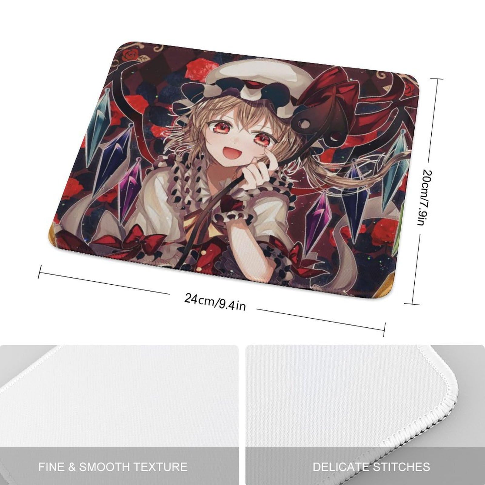 Amazon.co.jp: 東方 レミリア·スカーレット マウスパッド ワイヤレス