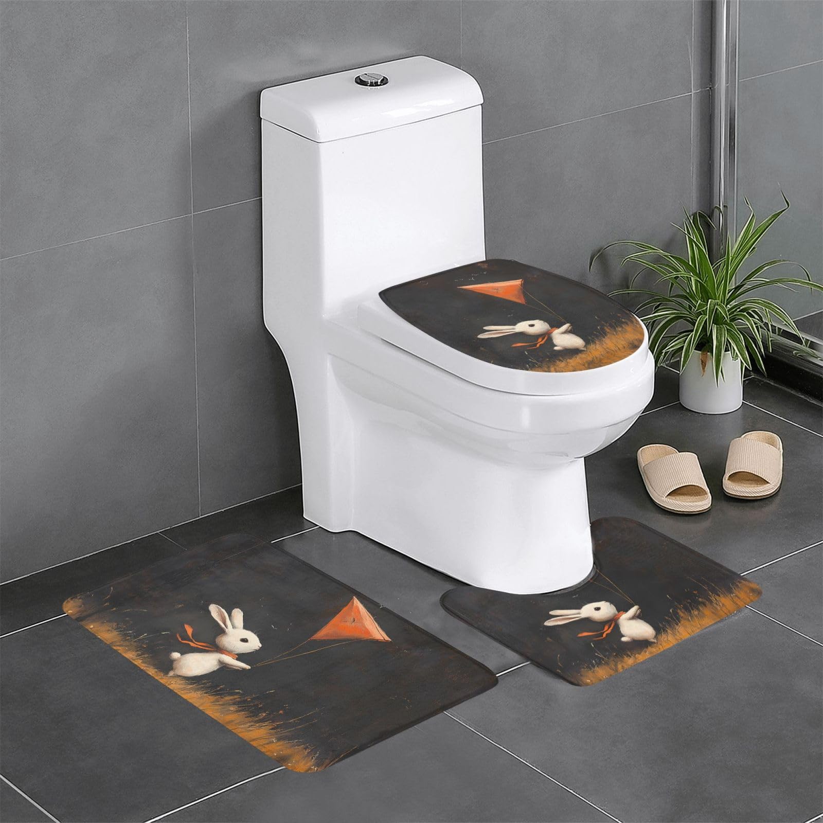 Tapis de salle de bain antidérapants pour éviter les glissades sur carrelage mouillé