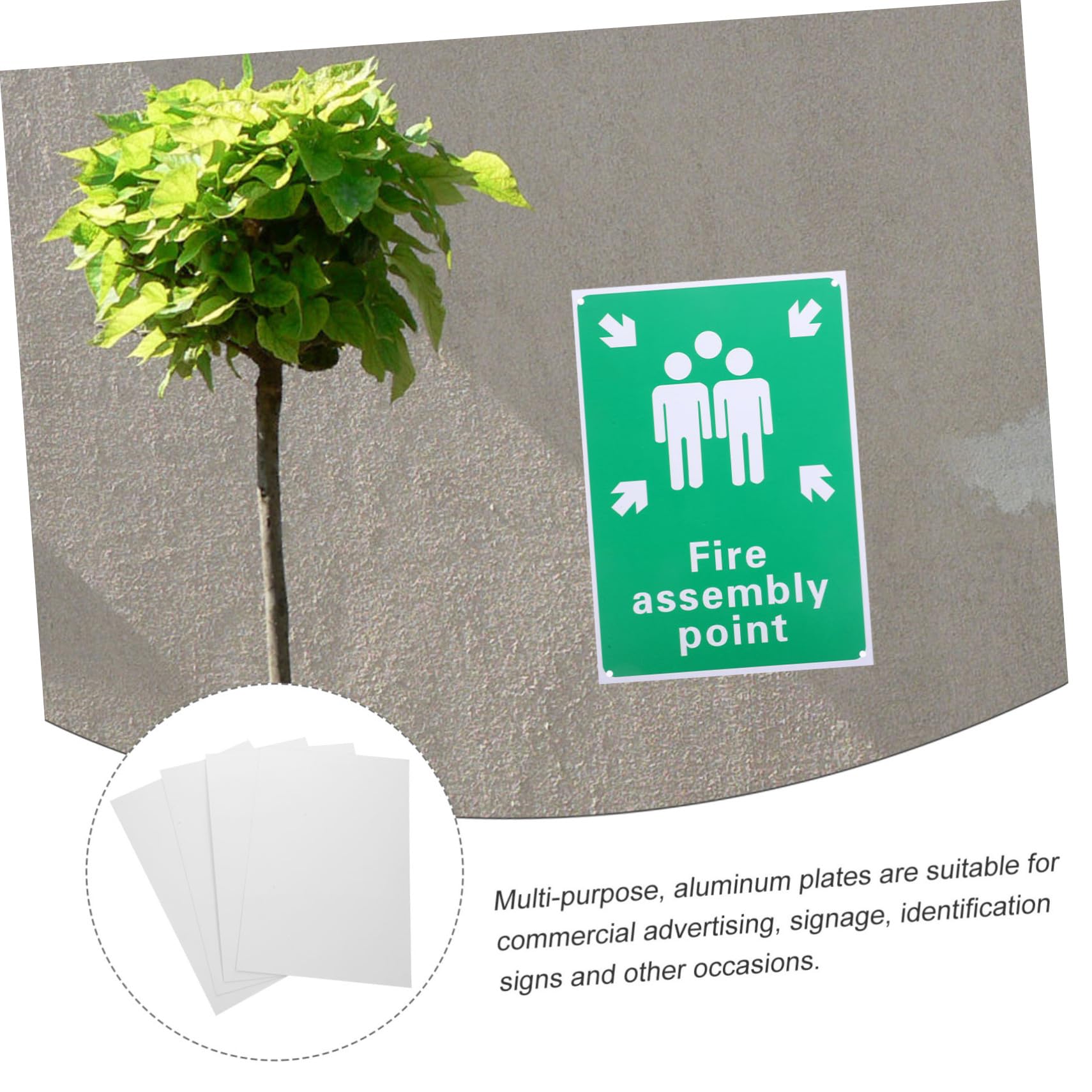 12 Pack 8"x 12" Sublimation Metal Sign Blanks, Sublimation - View #3