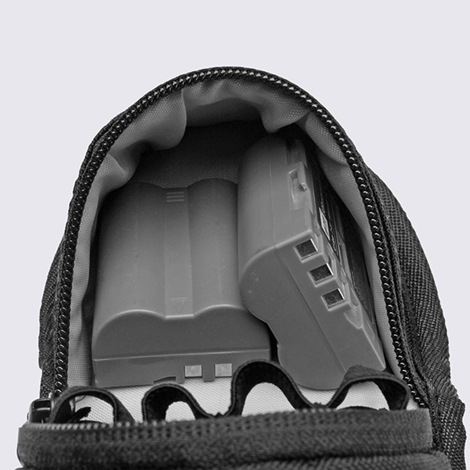 LUOFENG Pochette de rangement pour flash portable - Étanche - Double compartiment