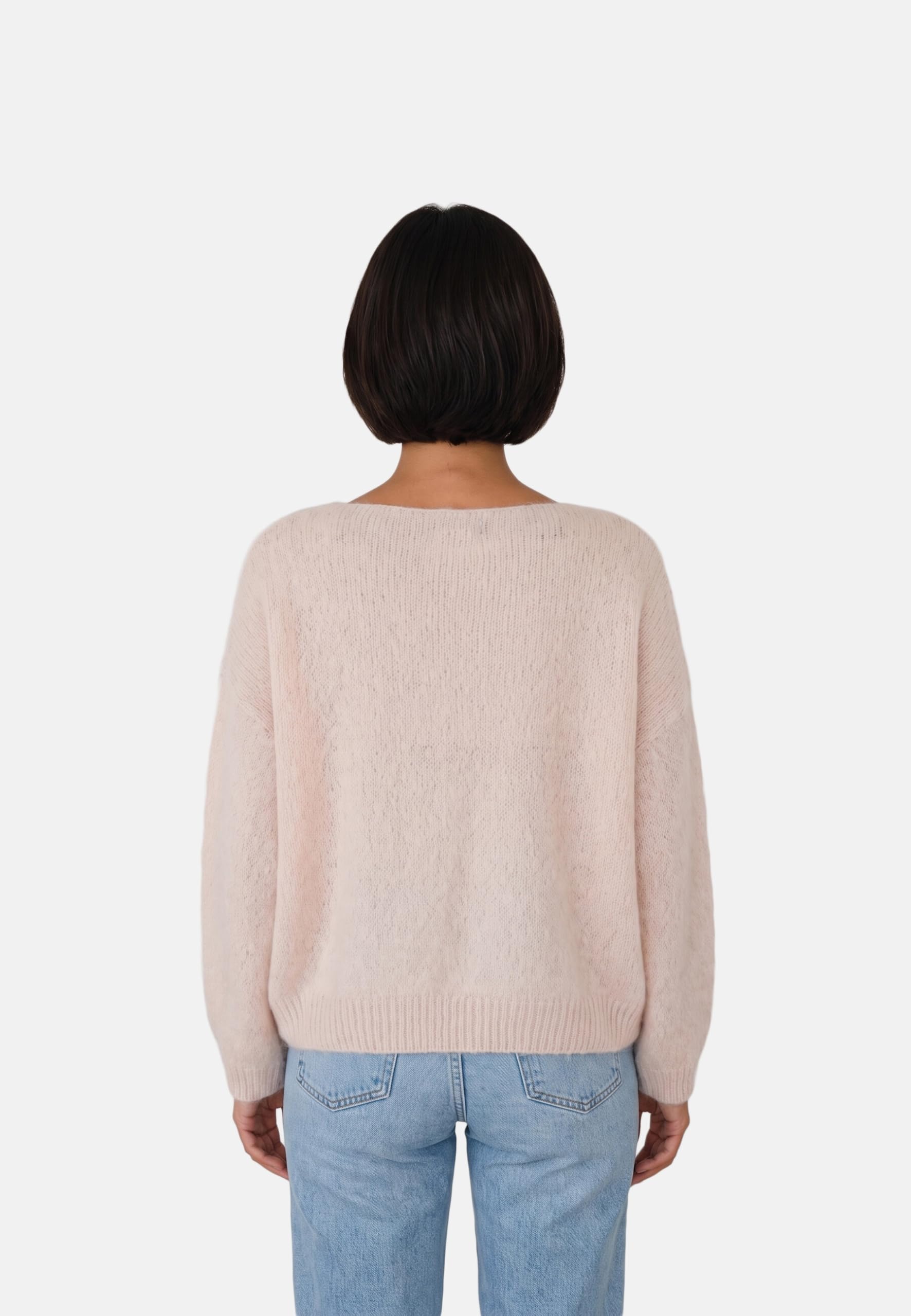 Please Maglione Inverno M7347 1160 Panna