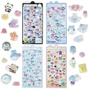 PATPAT® 4 Sheet DIY Cartoon 3D Stickers for Kids, DIY Decorative Stickers gallery image