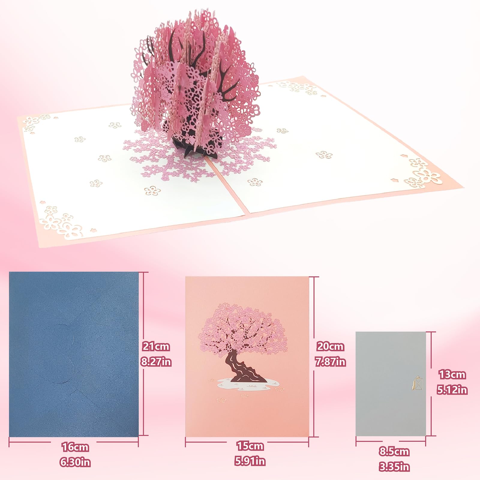 Carte De Vœux 3D - Cartes Pop Up - Marguerite - Avec Enveloppe - Cadeau Pour Maman - Femme