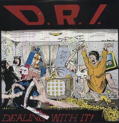 Dealing with It [Disco de Vinil] por D.R.I., capa do álbum