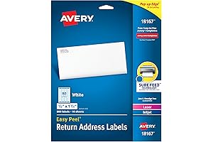 Efface the Difficulty of Labeling Tasks with 18160 Avery Labels