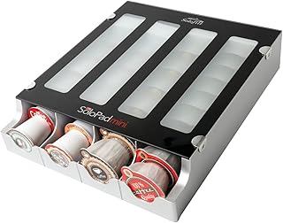 Secure Air Solofill 10731-01-spmblack Coffee K-Cup Pod Dispenser, Mini, Black