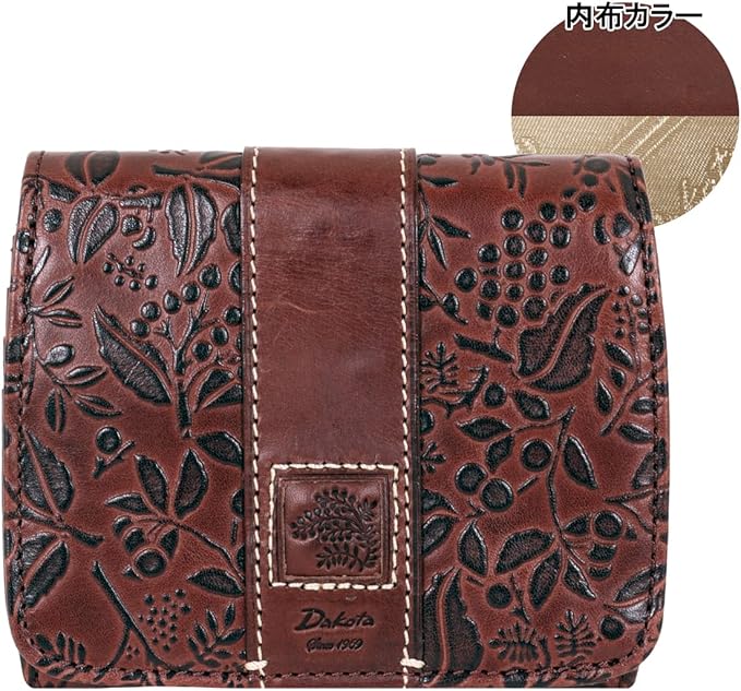 Amazon | [ダコタ] 二つ折り財布 本革 レザー ミモザ レディース