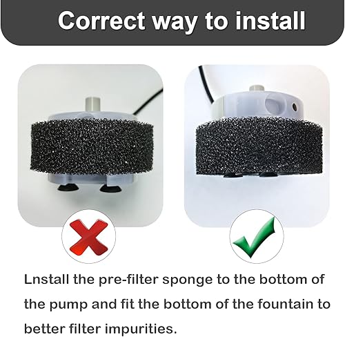 Miniatura 4 de Bomba de fuente de agua para gatos, bomba de repuesto para fuente de agua para mascotas, motor SMA-800, fuente de bebida para mascotas y dispensador