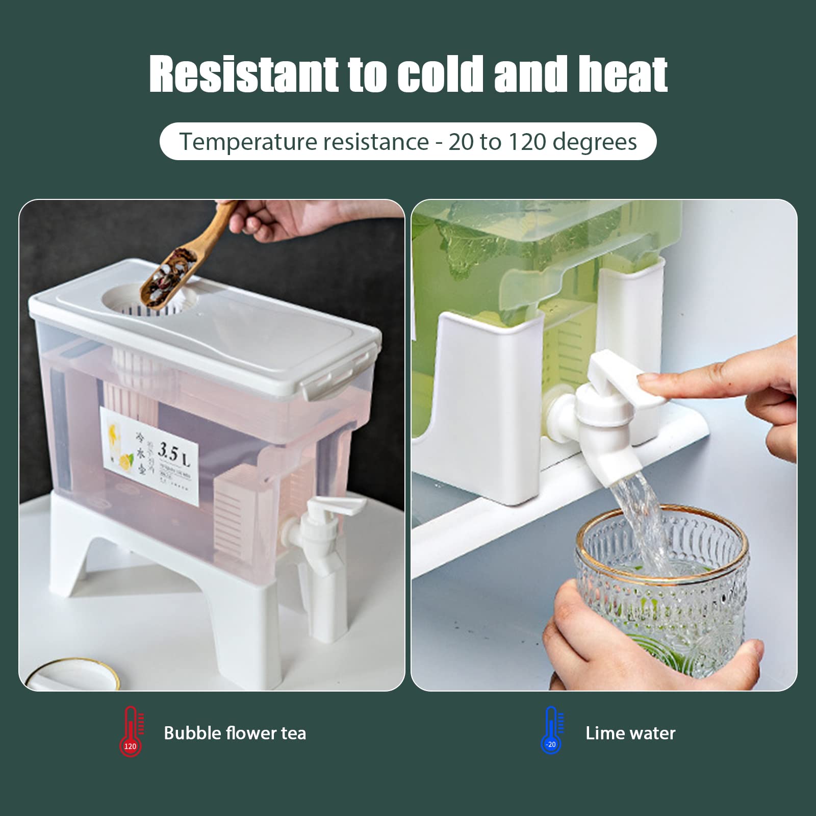 HOOTNEE Cartoon Frog Water Dispenser – Cute Mini Drink Machine For Kids, Plastic, Green, Portable For Home Office Or Travel